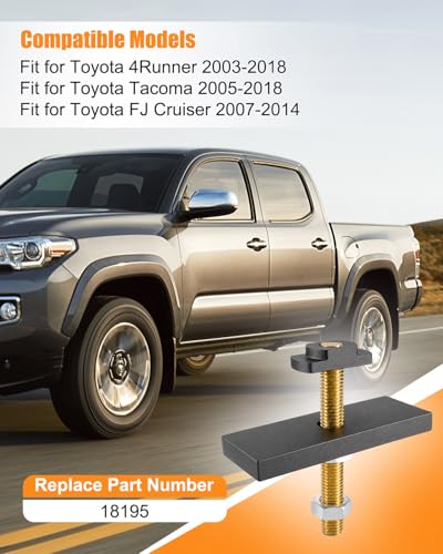 CV Axle Bearing Puller Tool Kit Fit for Toyota 8" Front Differential | Needle Bearing Removal Tool Compatible with 4Runner 2003-2018 Tacoma 2005-2018 FJ Cruiser 2007-2014, Replaces 18195