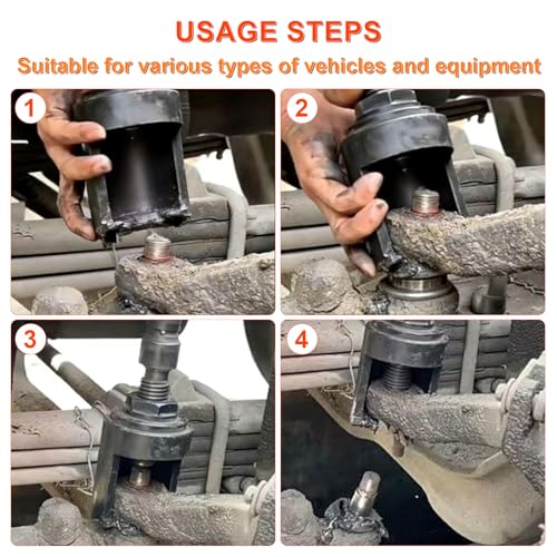 30mm Universal Truck Ball Joint Heavy Removal Tool for Semi-Truck, Van, Bus, SUV | Corrosion Resistance, Shock Resistance, Safe and Efficient, General Compatibility, High-quality Steel