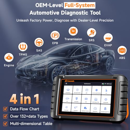 2026 FOXWELL Scanner NT809BT OBD2 Scanner Diagnostic Tool with 30+Resets, All System Bidirectional Scan Tool for All Vehicles, CAN-FD, FCA Autoauth, 3-Yr Free Update, AutoVIN, Wireless 65-Foot, Orange - color: NT809BT Bidirectional Scanner Orange