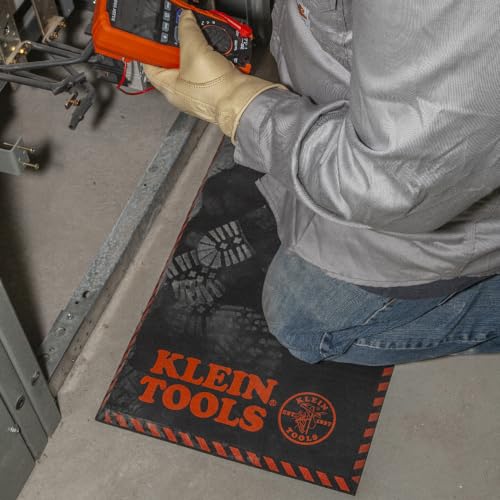 Klein Tools 60136 Kneeling Pads, Adult Men's Large Soft Thick Closed Cell Soft Foam & MAG2 Demagnetizer/Magnetizer for Screwdriver Bits and Tips, Makes Tools Magnetic with Powerful