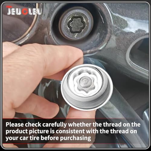 051 Wheel Locking Nut Key Socket Compatible with BMW Series, (Socket OD 29mm - ID 25mm), Wheel Anti-Theft Lug Nut Removal Tool, Anti-Theft Screw Remover - color: Socket 051