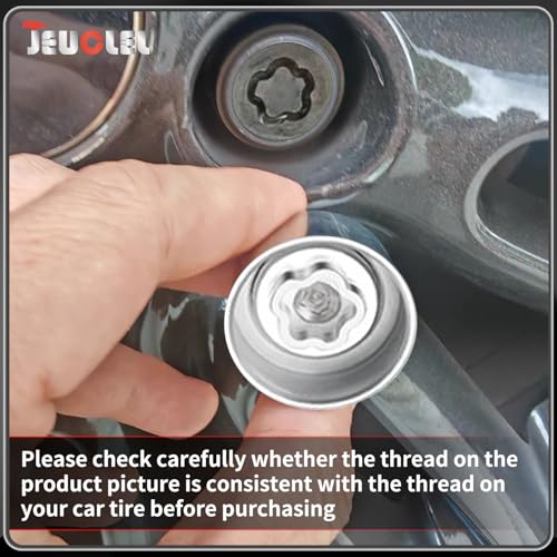 044 Wheel Locking Nut Key Socket Compatible with BMW Series, (Socket OD 29mm - ID 25mm), Wheel Anti-Theft Lug Nut Removal Tool, Anti-Theft Screw Remover - color: Socket 044