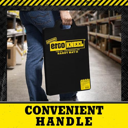 Foam Kneeling Mat, 14" x 21", 1" Thick Heavy-Duty Pad | Anti-fatigue foam, Large kneeling mat, Industrial use, Construction, Garden work, Knees & back support - size: Large Handy Mat (14” x 21”)