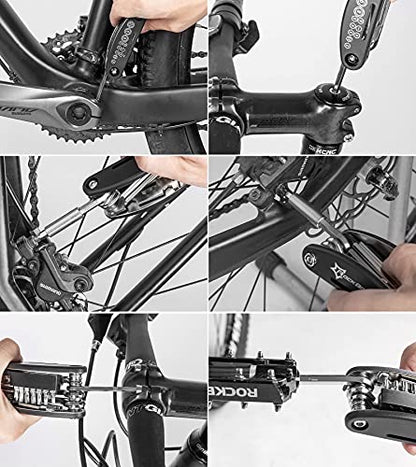 ROCKBROS 16 In 1 Multi-Function Bike Tool Kit - Allen Wrench | Portable - style: 16 in 1 Tools