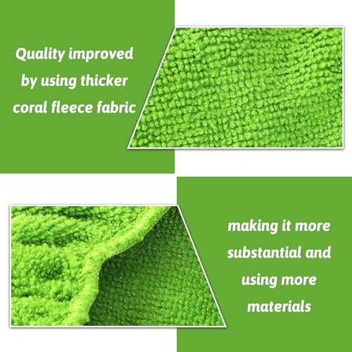 7 Pcs Microfiber Windshield Cleaning Tool Bonnets Car Windshield Cleaner Replacement Pads Washable Reusable Interior Auto Window Cleaners Washing Pads Replaceable Cleaning Bonnets(Fit 5”)