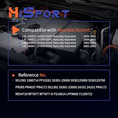 HiSport Fuel Injection Pressure Regulator PR4037 Replacement for Lexus SC300 SC400 1998 1999 2000 for Toyota Supra 1998 - size: HSFPRR4037
