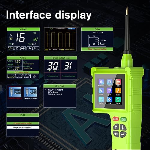 TopDiag P200 Pro Automotive Electric Circuit Tester Power Probe,Supports All Vehicle Electrical Systems(P200 Pro) - color: P200 Pro