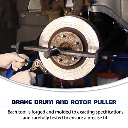 6980 Brake Drum and Rotor Puller Brake Hub Puller for Removing Brake Drums, Rotors, Drive Wheels, Gears, Flywheels, and Pulleys #717-6980