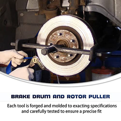 6980 Brake Drum and Rotor Puller Brake Hub Puller for Removing Brake Drums, Rotors, Drive Wheels, Gears, Flywheels, and Pulleys #717-6980