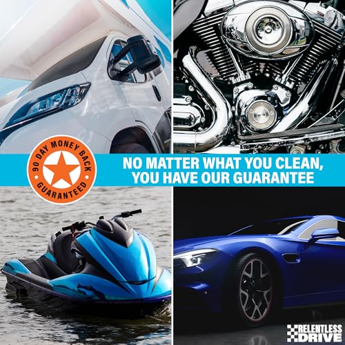 Relentless Drive Car Carpet & Upholstery Cleaner Kit – Seat Cleaner | Car seat shampoo, upholstery stain remover, carpet cleaning kit with brush