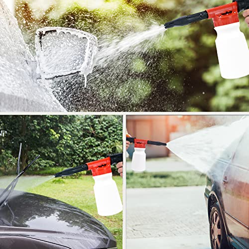 LIANXIN Car Wash Kit with Foam Gun, Car Cleaning, Car Wash Detailing Kit | Car Washing Kit High-Pressure Foam Spray Microfiber Collapsible Bucket Cleaning Detailing Brush Ideal for Home Car Detailing - size: XXL-30