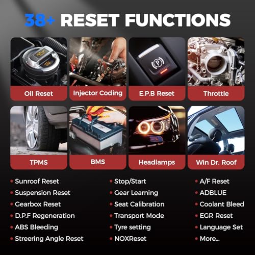 Launch X431 PROS V 5.0 2026 Bidirectional Scan Tool with Blueto0th Coding | 2 Years F-Ree Updates, ECU Code, 38+ Reset, CANFD, FCA AutoAuth, Launch Scanner with Wireless Connector for All Cars