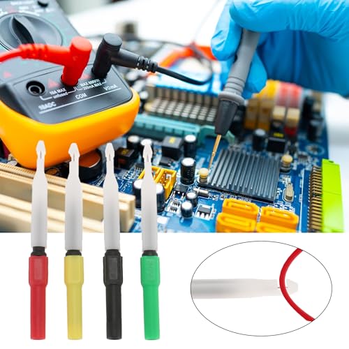 DIANN 39pcs Back Probe Test Kits 4mm Banana Plug to Alligator Clips Test Wires Wire Piercing Probes Automotive Test Leads Set for Vehicle Automotive Car Circuit Electrical Diagnostic Testing