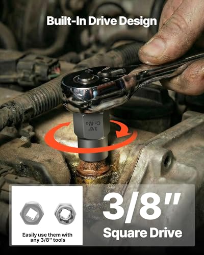 VEVOR 49-Piece Bolt Extractor Kit and Easy Out Screw Extractor Set, Lug Nut Removal Tool with Drill Bit Set for Removing Damaged, Frozen, Broken, Rusted, Rounded-Off Bolts, Nuts & Screws, Adapters - size: 49 PCS