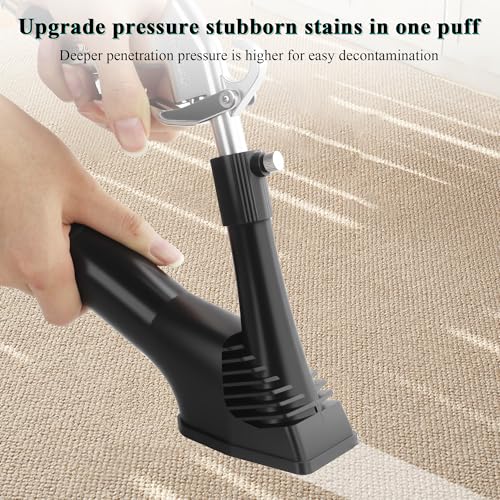 GOCCIDA 2IN1 Car Interior Detailing Air Cleaning Gun & Vacunm Gun | Multifunctional Car Cleaning Kit with Metal Nozzle,Extractor Vacuum Set Quickly Blasts Dirt and Dust from Surface with Air - color: white