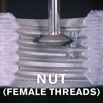 Repair Kits - Faster & Easier to Chase, Restore & Clean Internal or External Threads, All in One Universal Thread Files Set, Inch, Metric, Grooves, Glands, Acme, Buttress Thread - size: Starter Kit (3pc)