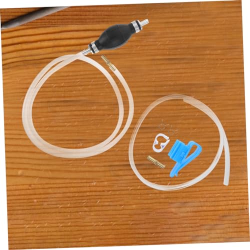 PRETYZOOM 1set Manual Hand Siphon Pump for Gas Siphon Hose Kit for Oil Petrol and for Cars and Motorcycles