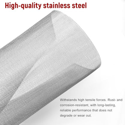 10 PCS Plastic Welding Mesh, 5.9 x 7.9inch Reinforcing Stainless Steel Wire Mesh Screen for Thermoplastic Repairs, Non-Rusting Car Bumper Repair Woven Wire Cloth Weld Kit