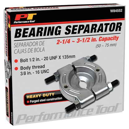 Performance Tool W84552 2-1/4-Inch to 3-1/2-Inch Bearing Splitter - style: 2-1/4" to 3-1/2"Bearing Splitter