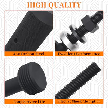 9U-6891 Injector Sleeve Cup Remover & Installer Tool Kit | Compatible with CAT Caterpillar C10 C12 C15 C16 C-18 3406E Engines, 6 PCS Fuel Injector Sleeve Removal Installation Tools - size: 6pcs