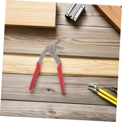 Mikinona Car Clip Pliers Multi Clip Removal Tool Spring-loaded Rivet Remover with Nonskid Handle for Auto Interior and Exterior Panels Mechanic Fastener Repair