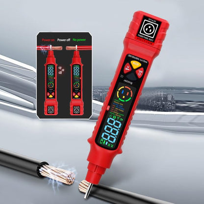 FRANKEVER Voltage Tester/Non-Contact Voltage Tester, Dual Range AC 2-440V,50Hz-60Hz Live/Neutral Wire Tester, Electrical Tester with LCD Display, Wire Breakpoint Finder,Light Fuse Checker Repair Tool