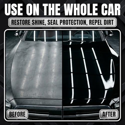 Black Scratch Remover – Car Scratch Repair & Swirl Remover for Vehicles – Deep Scratch Repair Compound & Polishing Solution – Car Paint Repair Kit for Clear Coat & Paint Restoration – 8 oz
