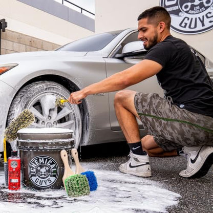 Chemical Guys Heavy Duty Detailing Bucket Smoked Black (4.5 gal)