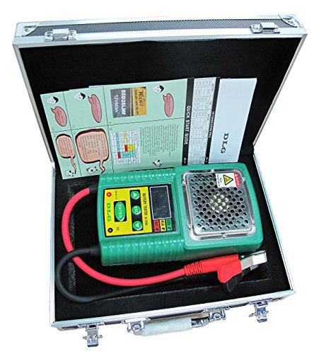 DI-226A LCD Indication Versatile Lead-Acid Battery Tester with CCA/Work Load/Internal Resistance Test Electric Vehicle Battery/UPS Battery/Solar Energy Battery/Marine Battery/Car Battery