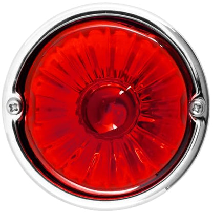 GG Grand General 92447 Stainless Steel Red Watermelon+ Glass Lens Kit for #1157, Bulb not Included - color: 1157 Bulb Base, style: Red