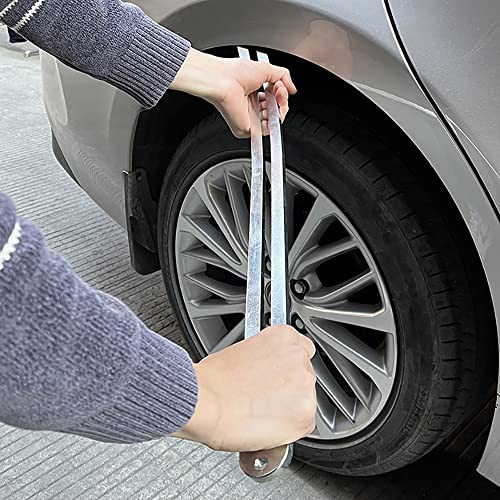 CYGOODS Car Auto Car Dent Removal Fender Damage Repair Puller Lifter Big Curved Rod Crowbar Tools Hook Rods Kit