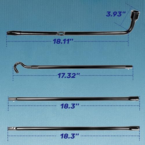 Spare Tire Tool Kit with Spare Tire Jack Handle and Wheel Lug Wrench Compatible with 2004 to 2018 Ford F150