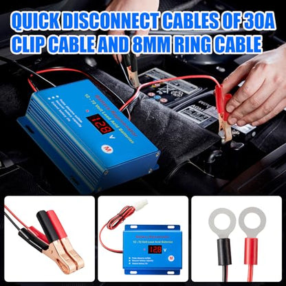 Battery Desulfator Reconditioner for 12V–72V Lead-Acid Batteries, Pulse Repair to Restore & Extend Battery Life – Works with AGM, Gel, VRLA, SLA, Flooded – for Car, RV, Solar, Marine, Golf Cart