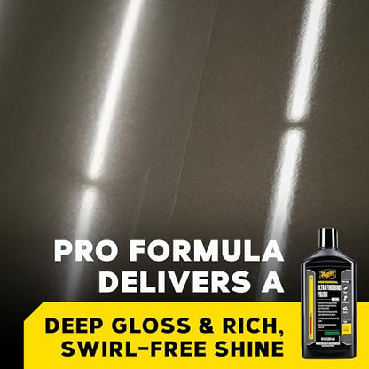 Meguiar's M20508 Mirror Glaze Ultra Finishing Polish -8 Oz Bottle - size: 8 Oz, style: Finishing Polish