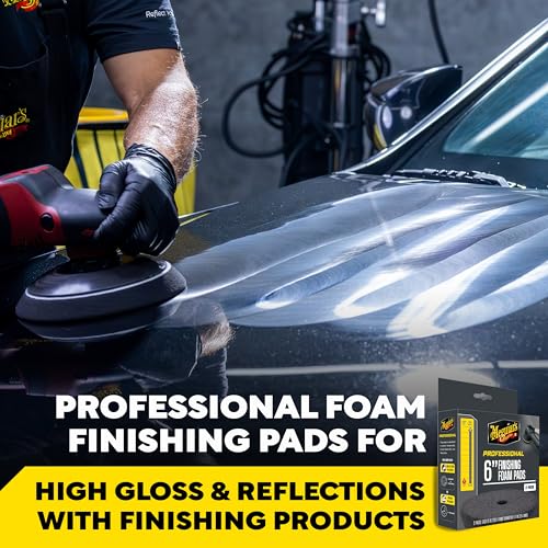 Meguiar's Professional 6" Finishing Foam Pad, 2pk, 10/CV