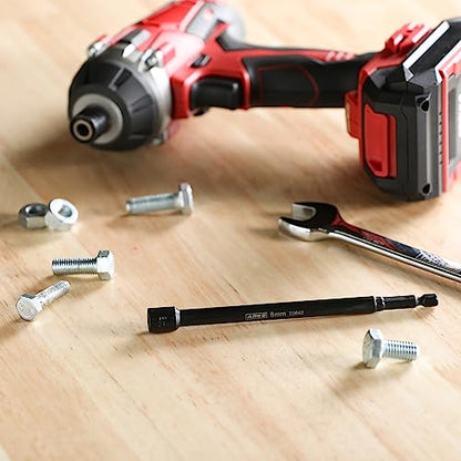 ARES 70642 8mm Magnetic Impact Nut Driver | Impact Grade Nut Setter with Industrial Strength Magnet - size: 8mm Magnetic Impact Nut Driver