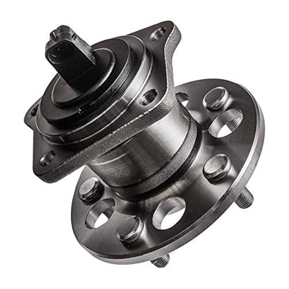 Detroit Axle - Rear Wheel Bearing and Hub Assembly for Toyota Sienna 1998 1999 2000 2001 2002 2003 5 Lugs w/ABS - size: 512041/Single