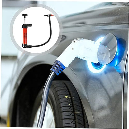 Gatuida 1 Set Oil Extractor Fuel Transfer Pumps Hose Hand Pump Siphon Hose Manual Oil Pumps Fuel Hose Transfer Pump Kit Extractor Car Accessories Without Pvc Oil Change Machine, 22.8X5X5CM