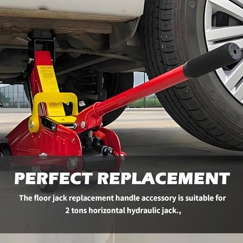 2 Ton Jack Rod for Floor Jack,Professional Floor Jacks Handle Replacement for Lifting and Lowering,Horizontal Hydraulic Car Jacks Handle Car Tools with Anti-Slip Handles
