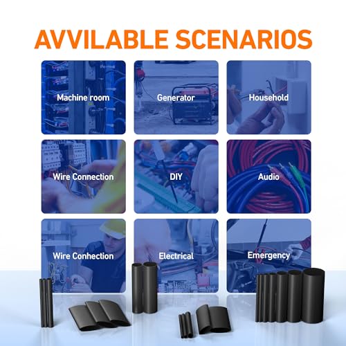 TKDMR 568 Pcs Heat Shrink Tubing - 4:1 Ratio,2.2" Length,Adhesive Lined, Marine Grade Shrink Wrap - Industrial Heat Shrink Tubing Kit - size: 2.2" Length