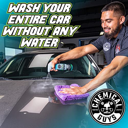 Chemical Guys, Swift Wipe Waterless Car Wash Spray, High Lubrication, 16 oz | Spray and wipe to clean and shine paint, glass and wheels with no water, a slick gloss for quick washes anywhere - size: 16 Fl Oz (Pack of 1)