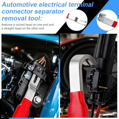 5PCS Electrical Disconnect Pliers for Cars, Hose Clamp Pliers | Automotive Electrical Disconnect Pliers, Connector Removal Tools for Fuel Line/MAF Sensor/Electrical Terminals/Lgnition Coil
