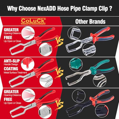 5PCS Electrical Disconnect Pliers & Fuel Line Disconnect Tool Set, Hose Removal Plier, 30 Degree Push Pin Pliers, Electrical Terminal Connector Separator Removal Tool Electrical Disconnect Tool - color: Electrical Disconnect Fuel Line Pliers Set 4pcs