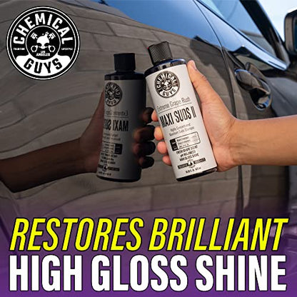 Chemical Guys, Maxi Suds II Foaming Car Wash Soap for Cannons, Grape, 64 oz | High-foam, pH-balanced suds for cannons, guns or buckets, gentle on wax and coatings - size: 64 Fl Oz (Pack of 1)