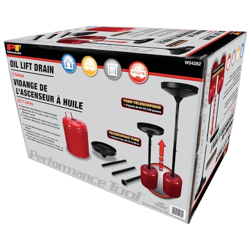 Performance Tool W54282 5-Gallon Oil Lift Drain - style: 5 Gallon Oil Lift Drain