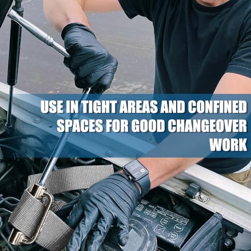 Abode Heavy Duty Filter Strap Wrench Removal Tool, for With Diameters Up to 6-1/2 inches Heavy-Duty Oil Filter Strap Wrench Removal Replacement
