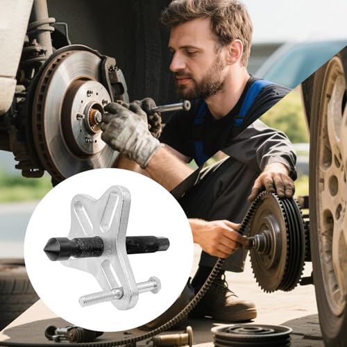 Harmonic Balancer Puller 46pcs Steering Wheel Puller Flywheel Remover Crankshaft Pulley Removal Steering Wheel Pulling Set