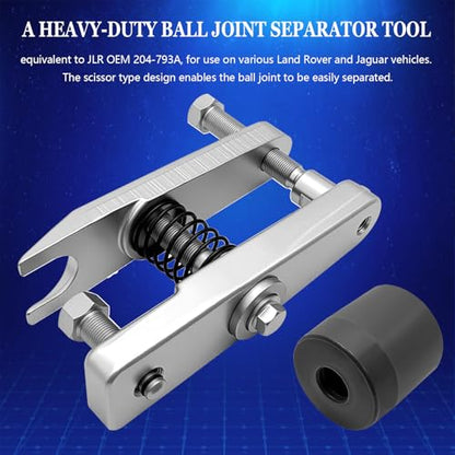 ZKTOOL Ball Joint Separator Puller Extractor Removal Tool Ball Puller for Land Rover Jaguar OEM JLR-204-793A - color: White