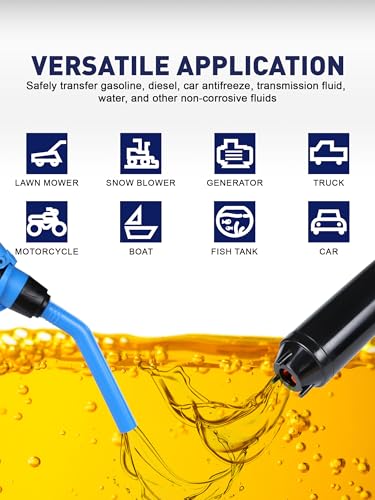 Cordless Fuel Transfer Pump Battery Powered Fluid Transfer Pump, 2.8 GPM | Portable Oil Transfer Pump, Electric Gas Transfer Pump for Water Gasoline Oil Diesel Transmission, with Flow Control Design - size: Portable Liquid Transfer Pump