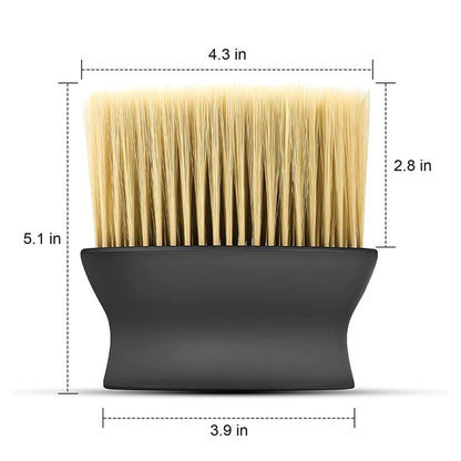 AUGEN Soft Nylon Bristle Cleaning Brush, Scratch Free Interior Exterior Car Detailing Dust Brush, Car Accessories Cleaner Tool for Dashboard Automotive Air Conditioning (Pack of 2)